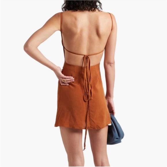 Anemos Mini Dress in dark brown small - Picture 3 of 7